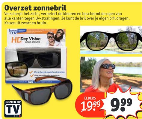 overzet zonnebril kruidvat